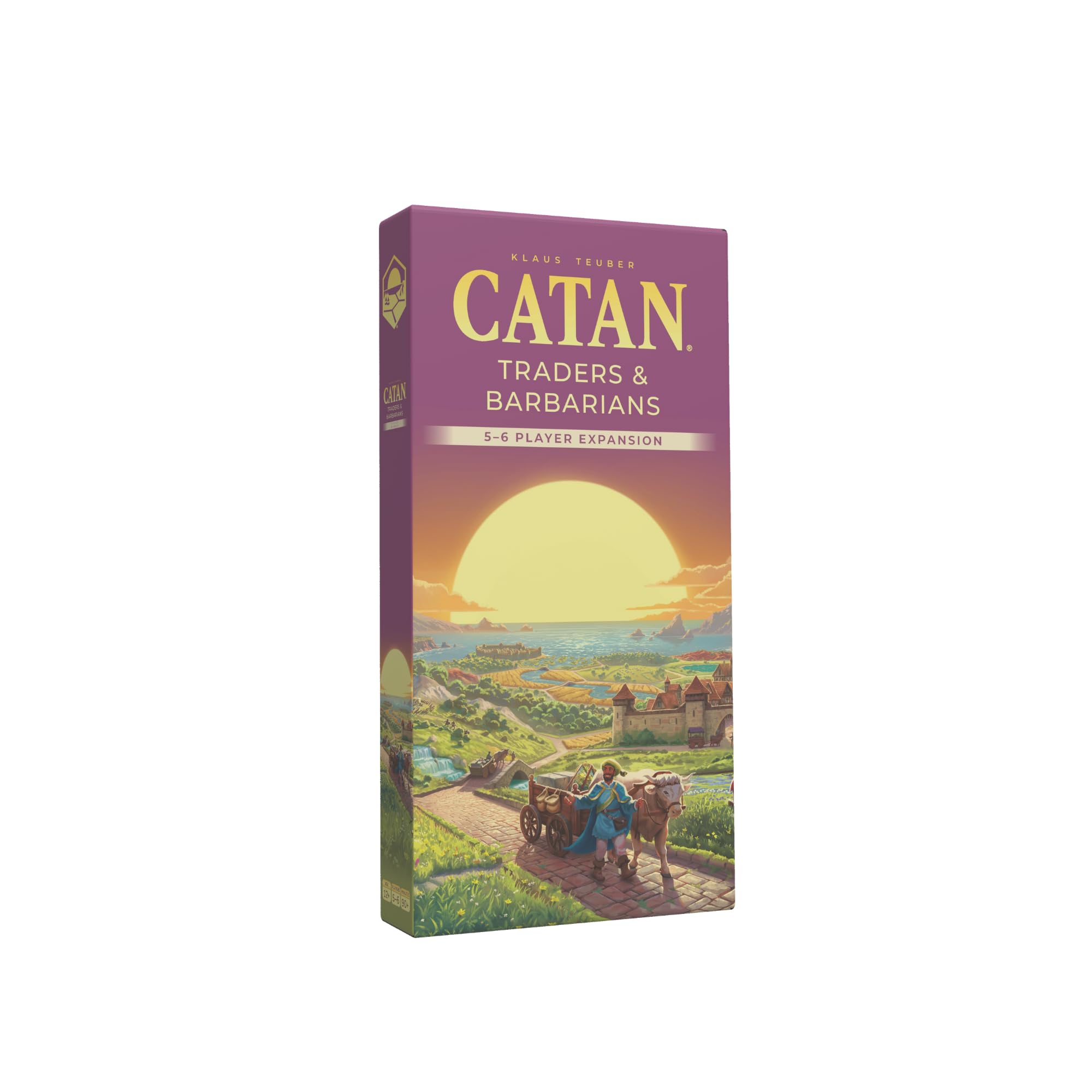 CATAN Traders & Barbarians 5-6 Player Board Game Extension (6th Edition) Add More Players, Strategy Game for Kids & Adults, Ages 12+, 3-6 Players, 90-120 Minute Playtime, Made by Catan Studio