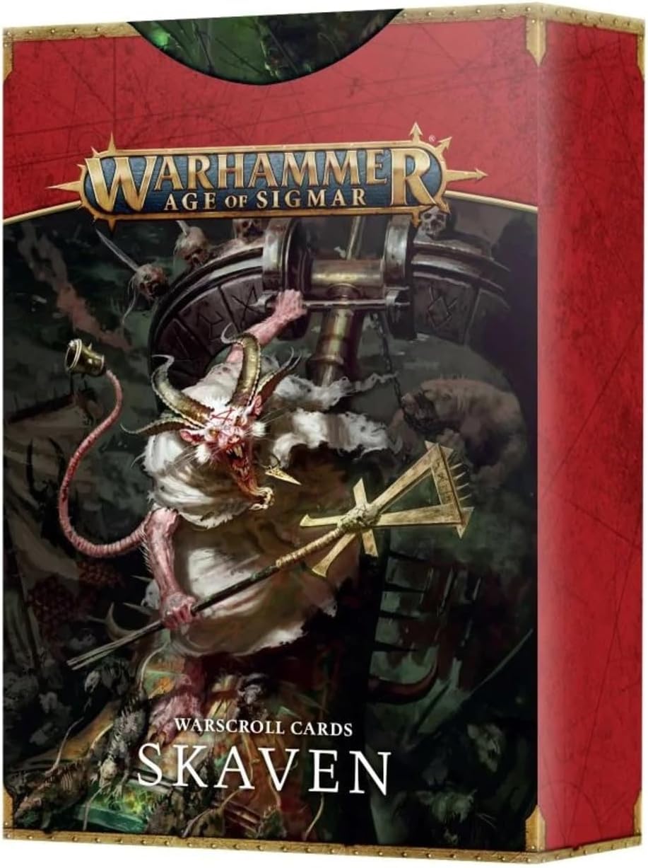 90-05 Warhammer: Age of Sigmar: Skaven: Warscroll Cards