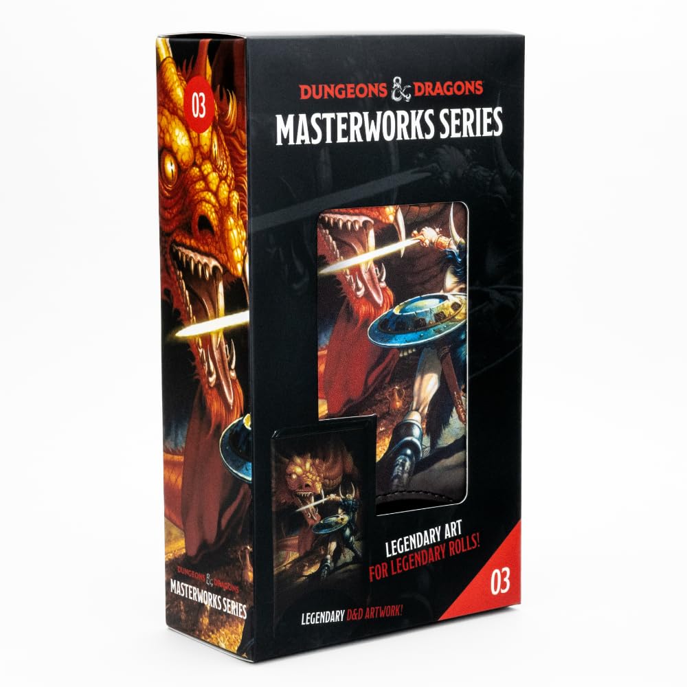 Fanroll Dungeons & Dragons D&D Masterworks Series Dice Tower: Larry Elmore