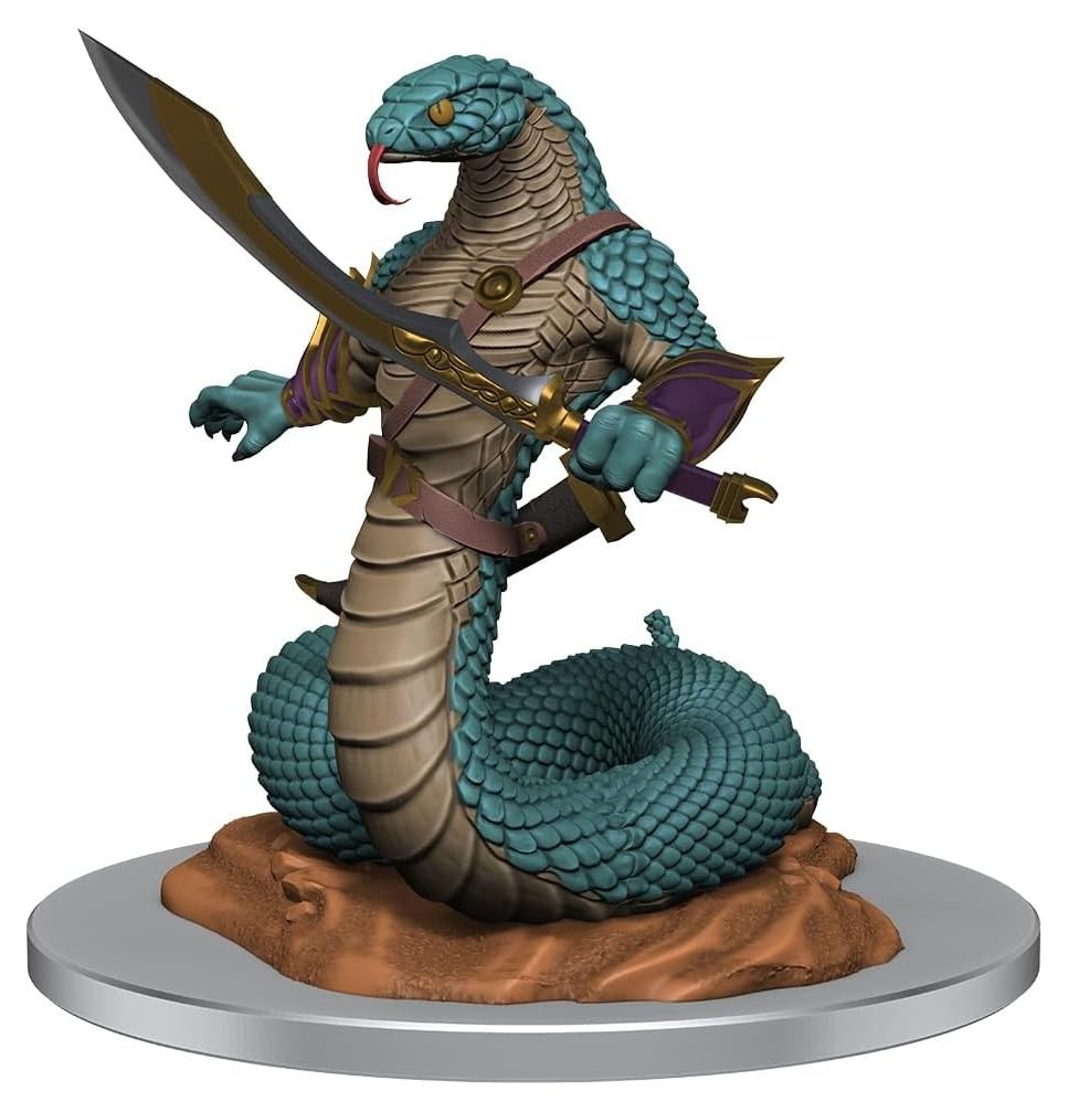 Yuan-ti Abomination: D&D Nolzur's Marvelous Unpainted Miniatures
