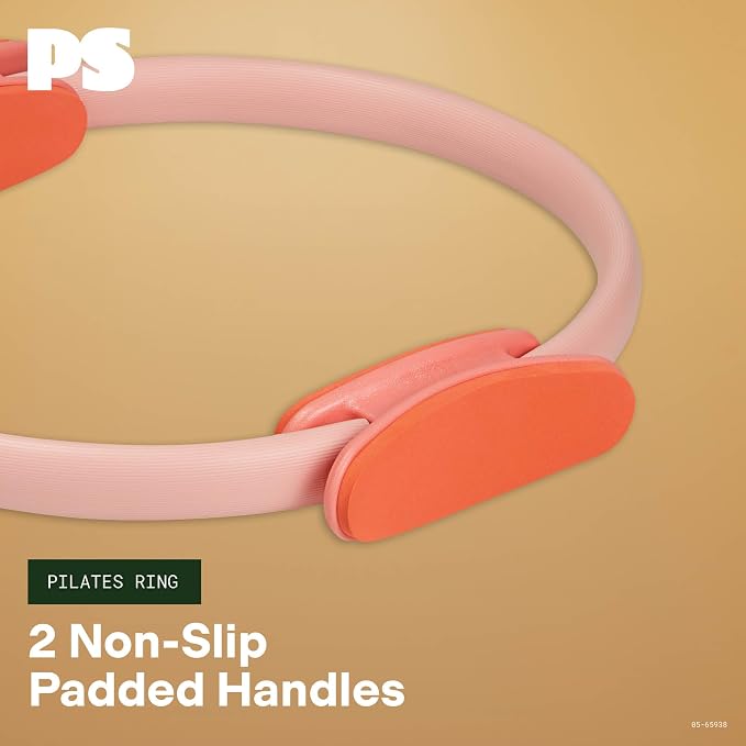 POPSUGAR Pilates Ring (15" Rose Pink/Berry, 1 lb)
