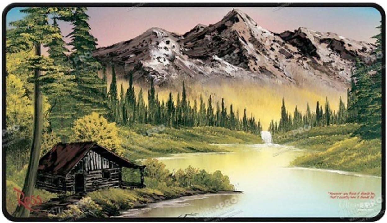 Ultra Pro Playmat: Bob Ross - Mighty Mountain Lake