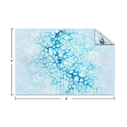 Monster Scenery Ice Wilds: Frozen Tundra Neoprene 72x48 Reversible Game Mat with Grid