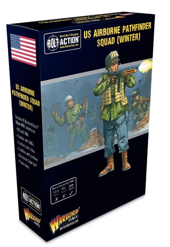 Bolt Action: US Airborne Pathfinder Squad (Winter)