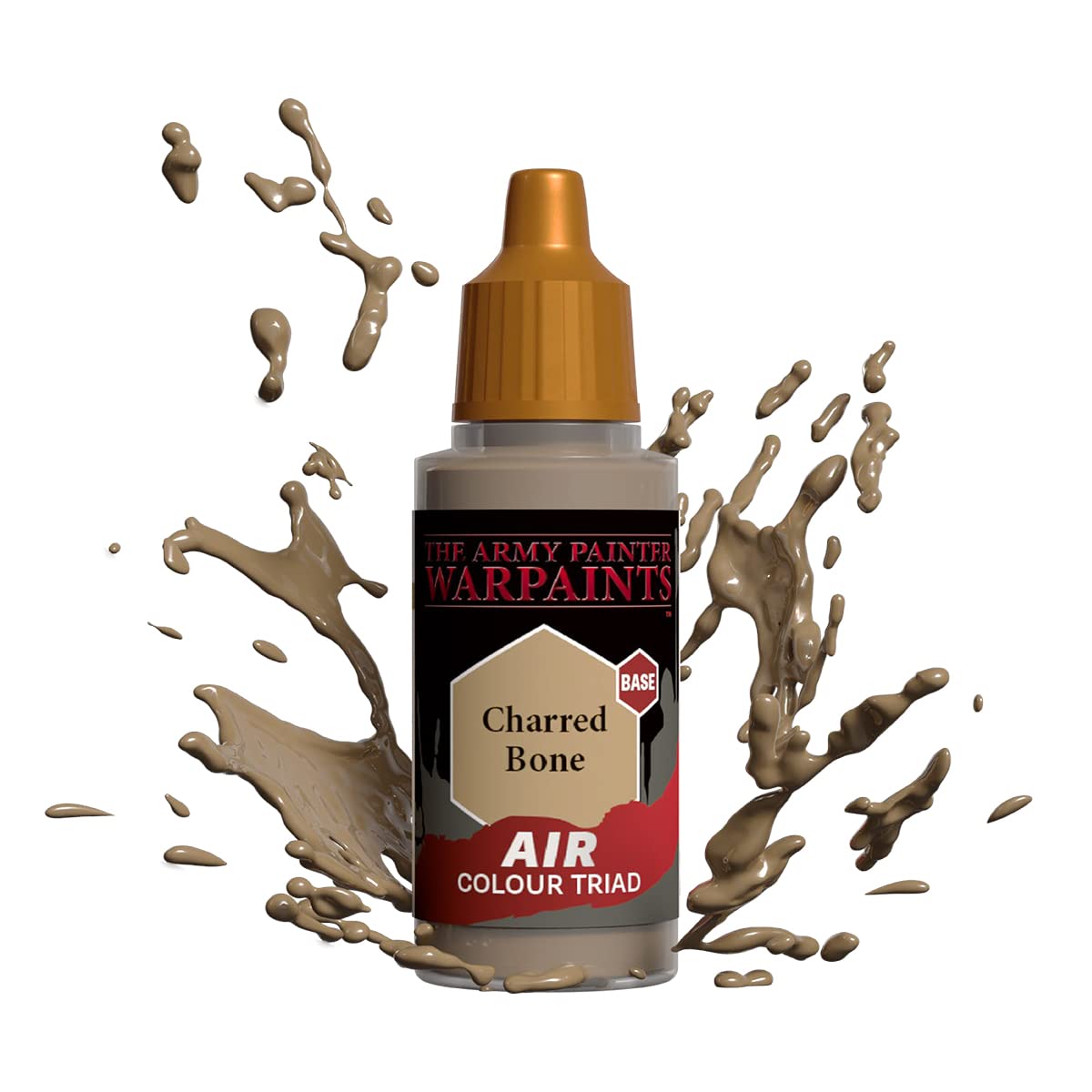 The Army Painter Warpaints Air Charred Bone - Water Based Airbrush paint – Acrylic Paint and Primer for Tabletop Roleplaying, Boardgames, and Wargames Miniature Model Painting