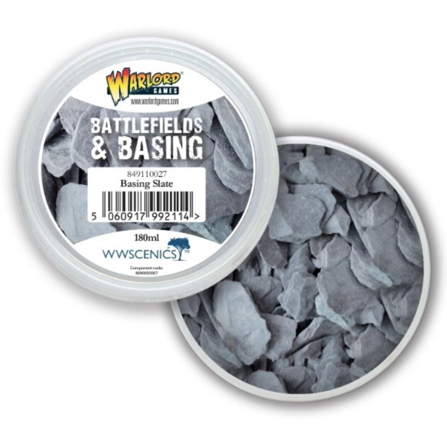 Battlefields & Basing: Basing Slate (180ml)