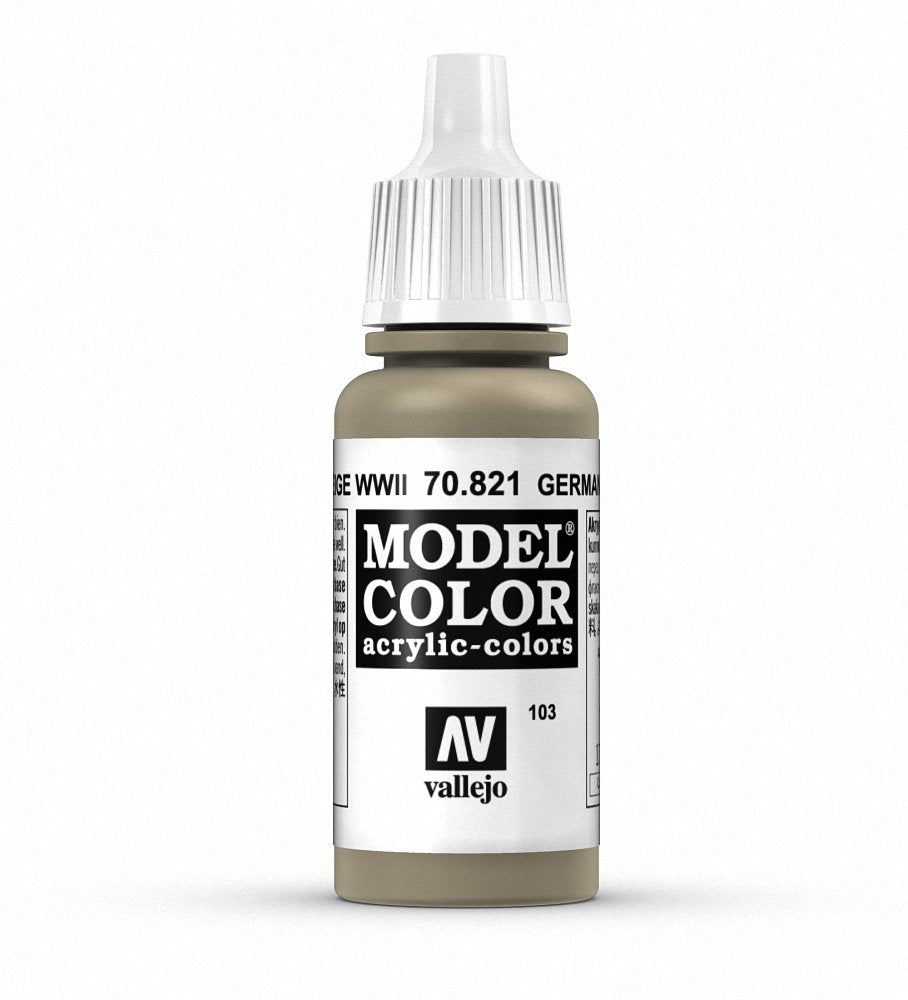 Vallejo German Camo Beige Paint, 18ml