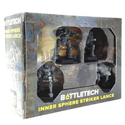 BattleTech: Inner Sphere Striker Lance Force Pack By Catalyst Game Labs | For The World's Greatest Sci-Fi Miniatures Game Universe | Alpha Strike Cards for Tabletop Wargaming