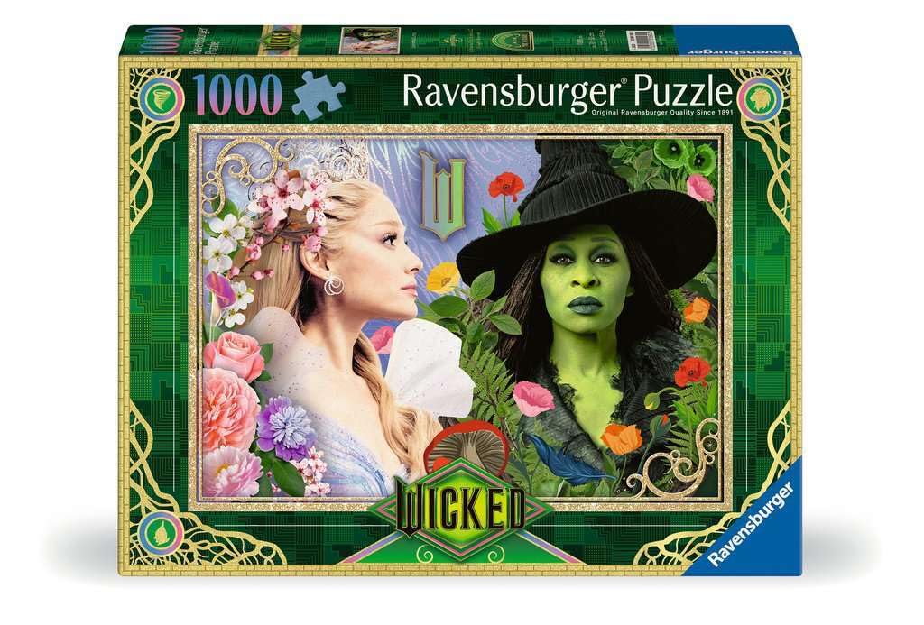 Ravensburger Wicked Movie: Part 2 1000 Piece Jigsaw Puzzle | Premium Quality Made in Europe | FSC Certified Materials