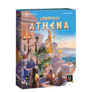 Akropolis: Athena | Expansion for Mensa Select Strategy Game for Kids, Teens & Adults | Build an Ancient City to Gain Athena's Favor | Tile Placement Family Board Game | Ages 8+ | 2-4 Players | 25 Min