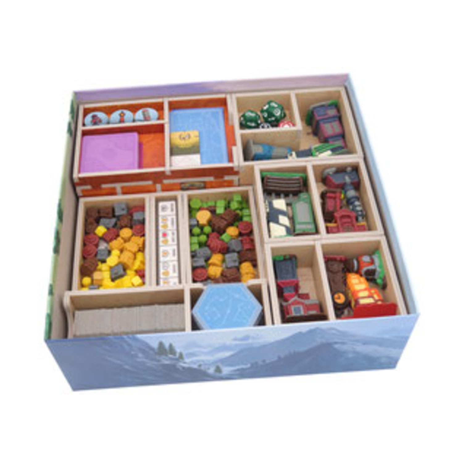 Box Insert: Color: Tapestry w/ Plans & Ploys, Arts & Architecture and Fantasies & Futures Expansions