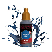 The Army Painter Warpaints Air Omega Blue - Water Based Airbrush paint – Acrylic Paint and Primer for Tabletop Roleplaying, Boardgames, and Wargames Miniature Model Painting