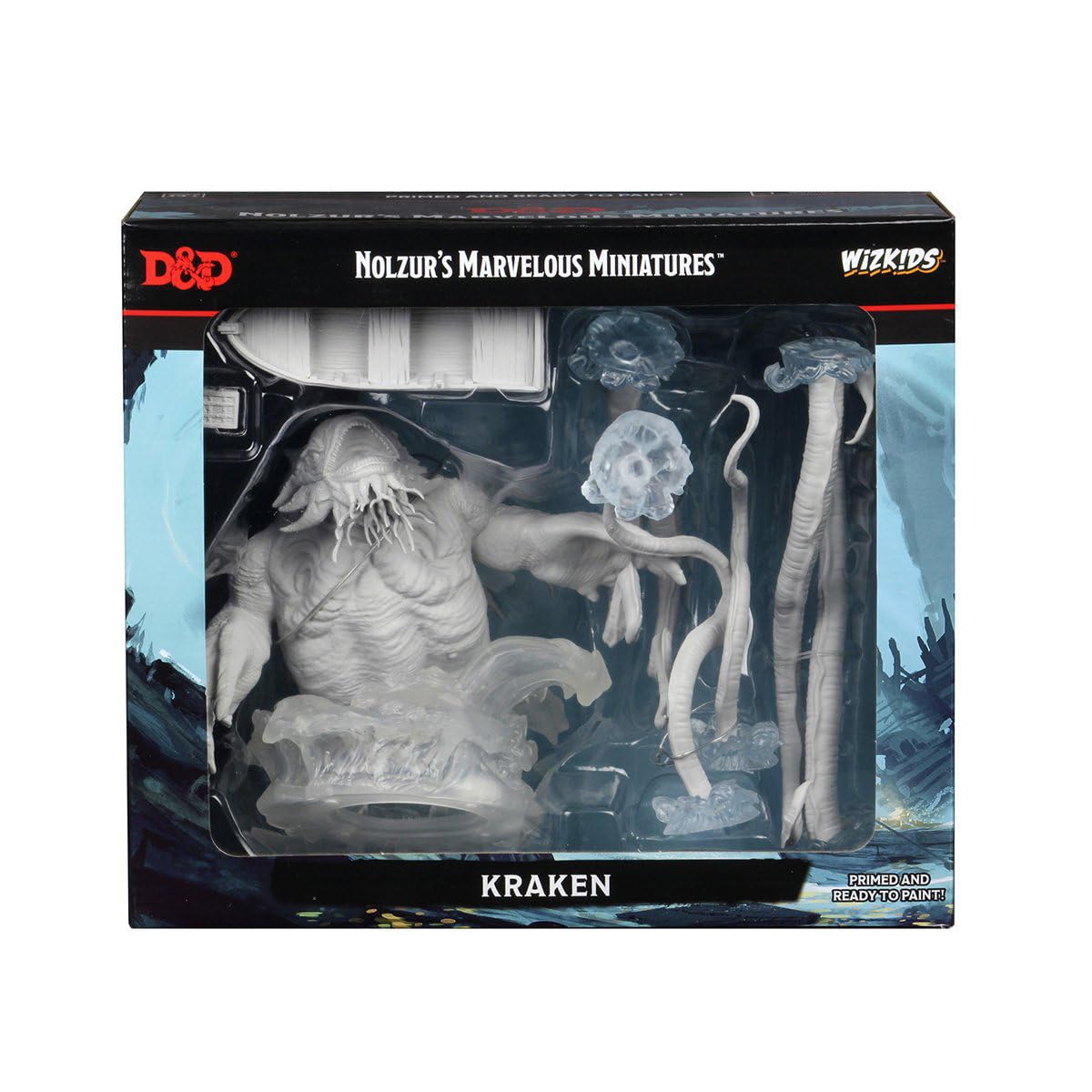 WizKids Dungeons Dragons Nolzur's Marvelous Miniatures - Unpainted Kraken Mini