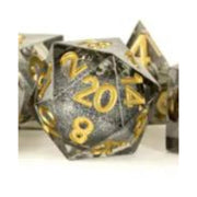 MDG Individual D20 Elixir Liquid Core Dice, Vanishing Oil