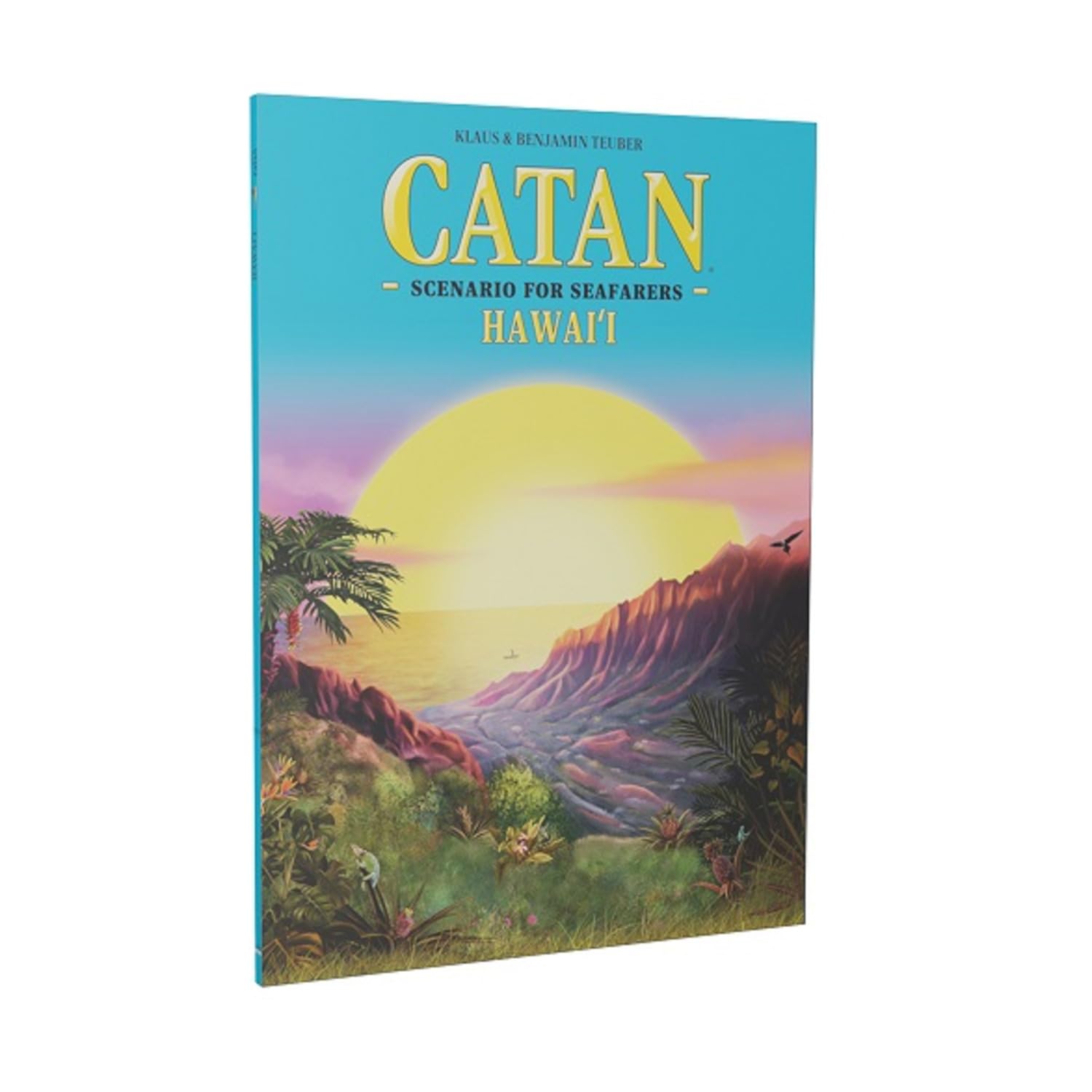 CATAN Hawai'i SCENARIO EXPANSION - Tropical Fishing Excursion for CATAN Seafarers! Strategy Game, Family Game for Kids and Adults, Ages 10+, 3-6 Players, 75 Minute Playtime, Made by CATAN Studio