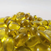 Glass Stones Tube Yellow (40)