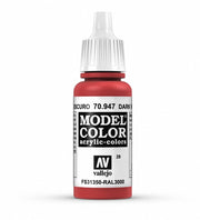 Vallejo Acrylic Paint, Vermillion, Red, VJ70947, 0.57 Fl Oz (Pack of 1)