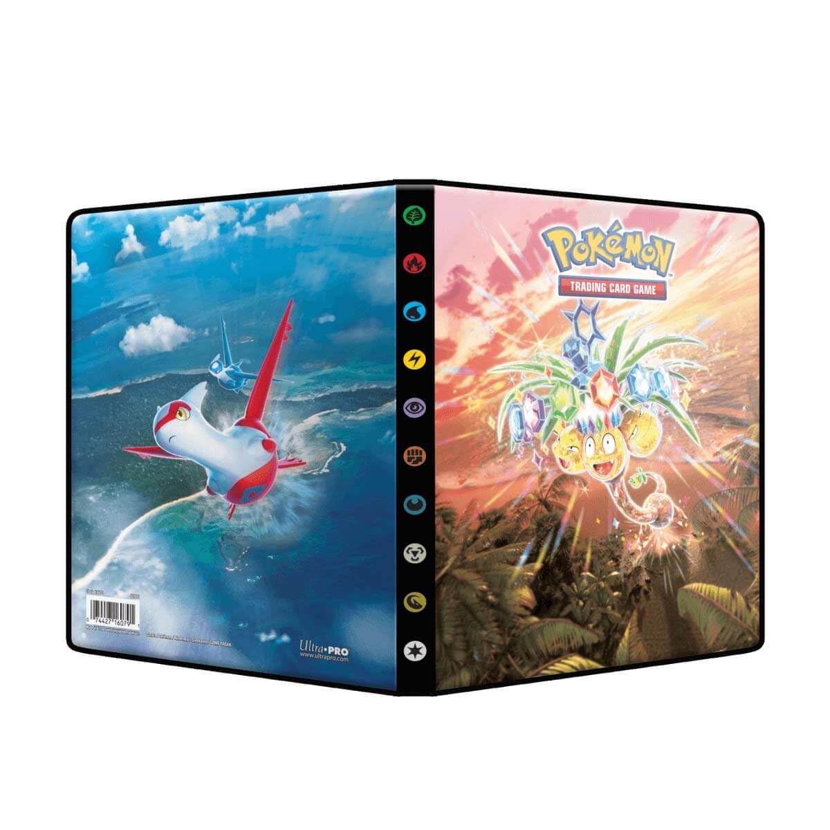 Asmodee Ultra Pro - Pokémon - Scarlet & Purple: Sparks Slumped (EV08): Pokemon Card Notebook - Capacity: 80 Cards - Board Games - Trading Card Accessory