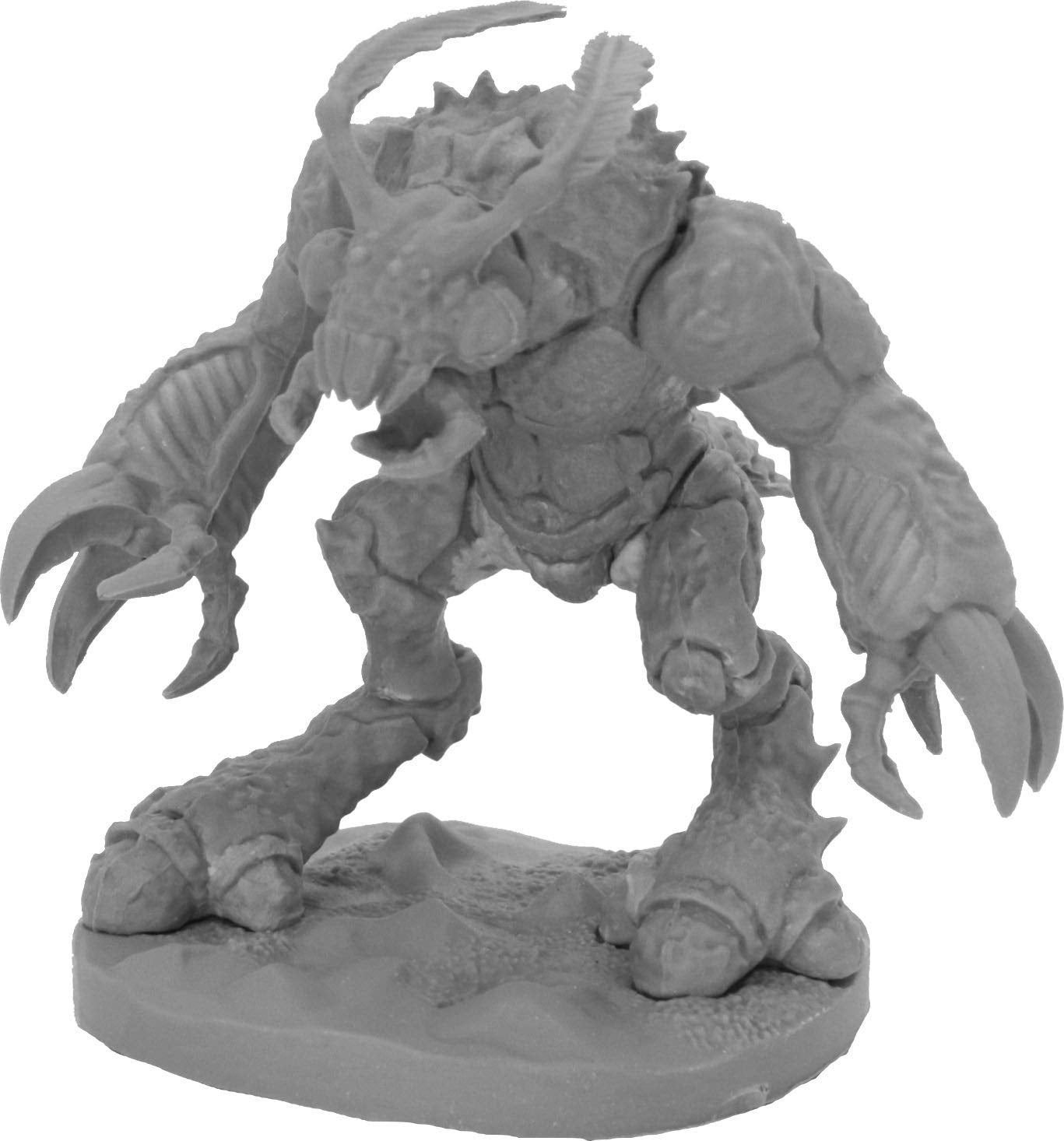 Reaper Miniatures Burrowing Behemoth #44058 Bones Black Unpainted Plastic Figure