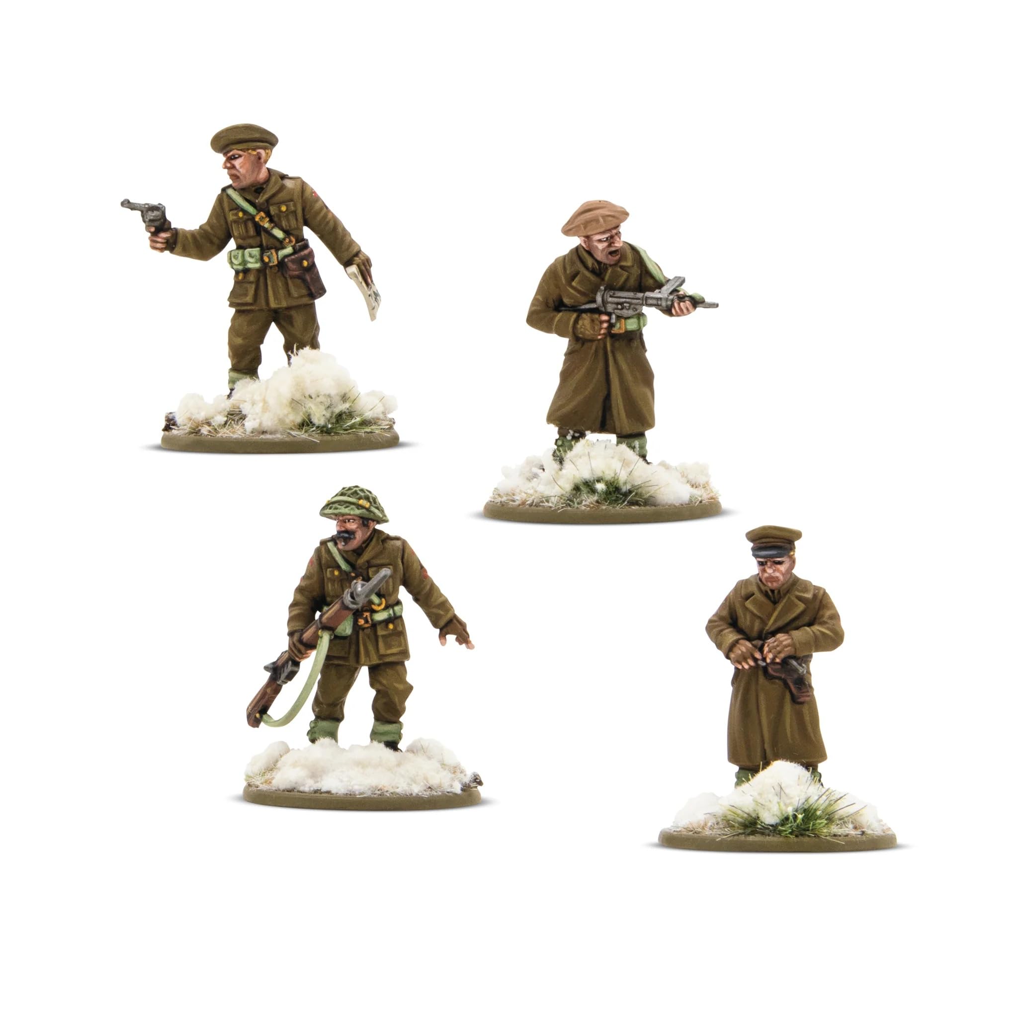 Winter Platoon Commanders: British & Canadian Infantry by Warlord Games