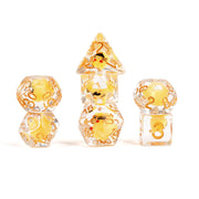FanRoll 16mm Resin Poly DND Dice Set: Cat Dice, Role Playing Game Dice for Dungeons and Dragons