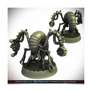 Archan Studio Starfinder: Unpainted Miniatures: Anacite Laborer- 32mm Unpainted Plastic Miniatures - for Kids and Adults Ages 14+, Grey