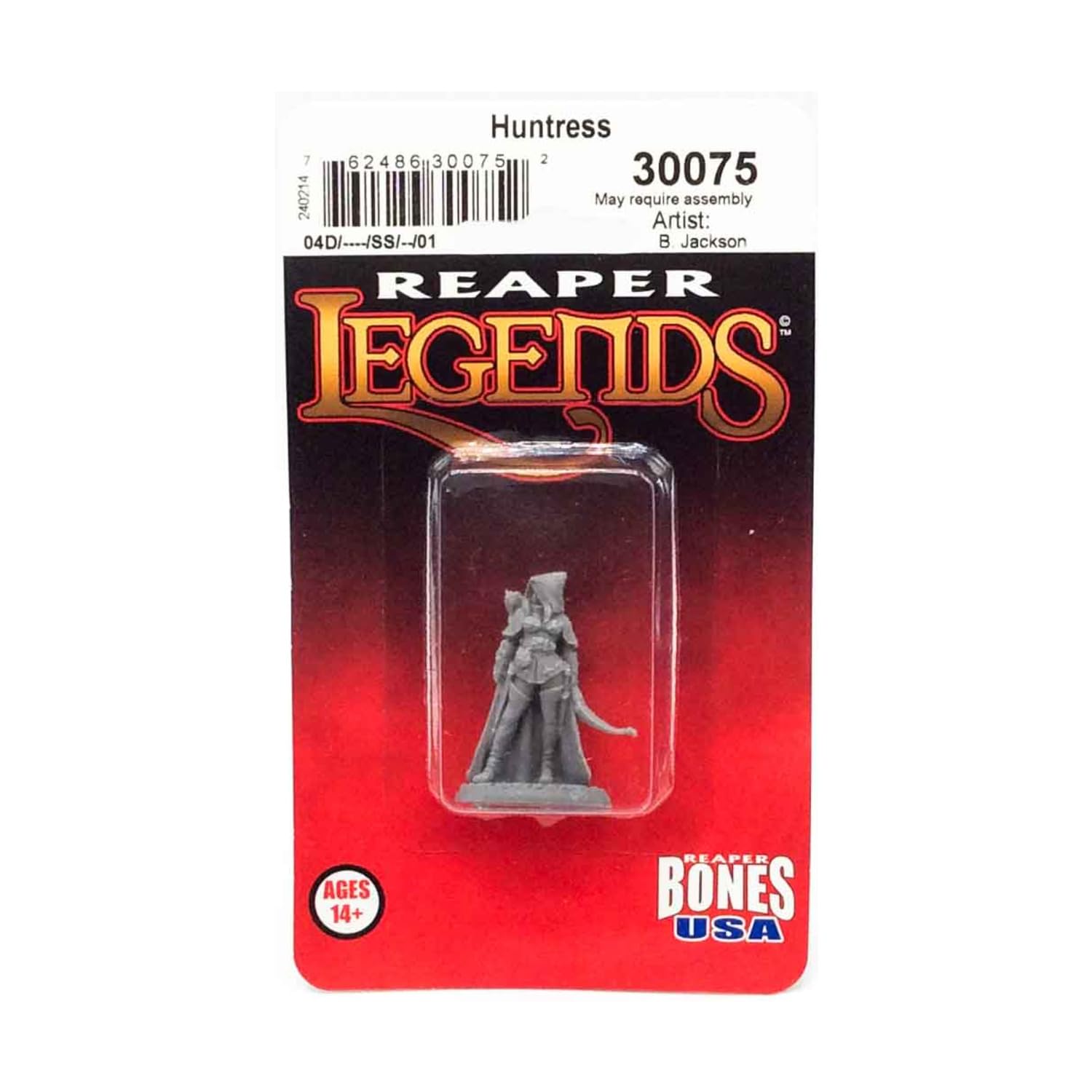 REAPER Miniatures REM30075 Legend Huntress Miniature