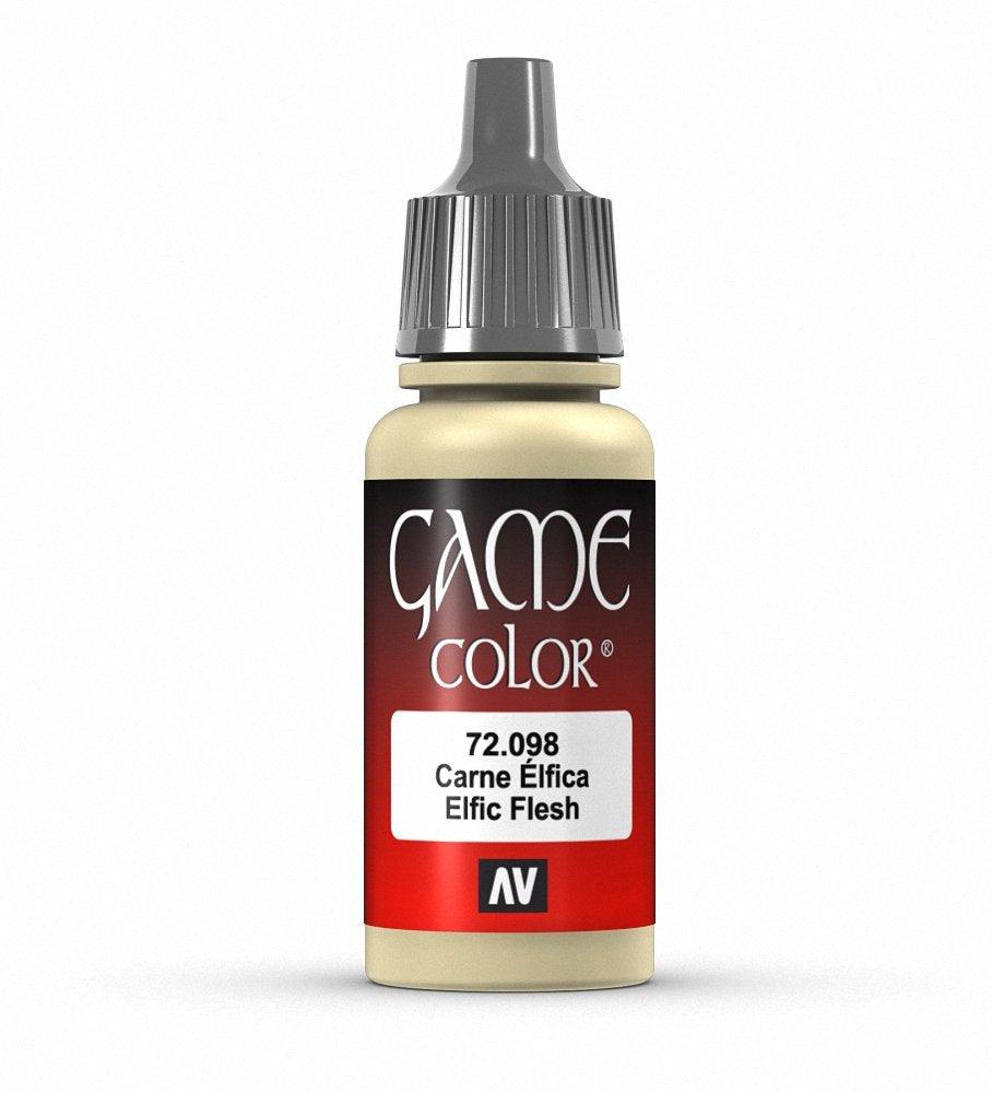 Vallejo Game Color Elfic Flesh Paint, 18ml