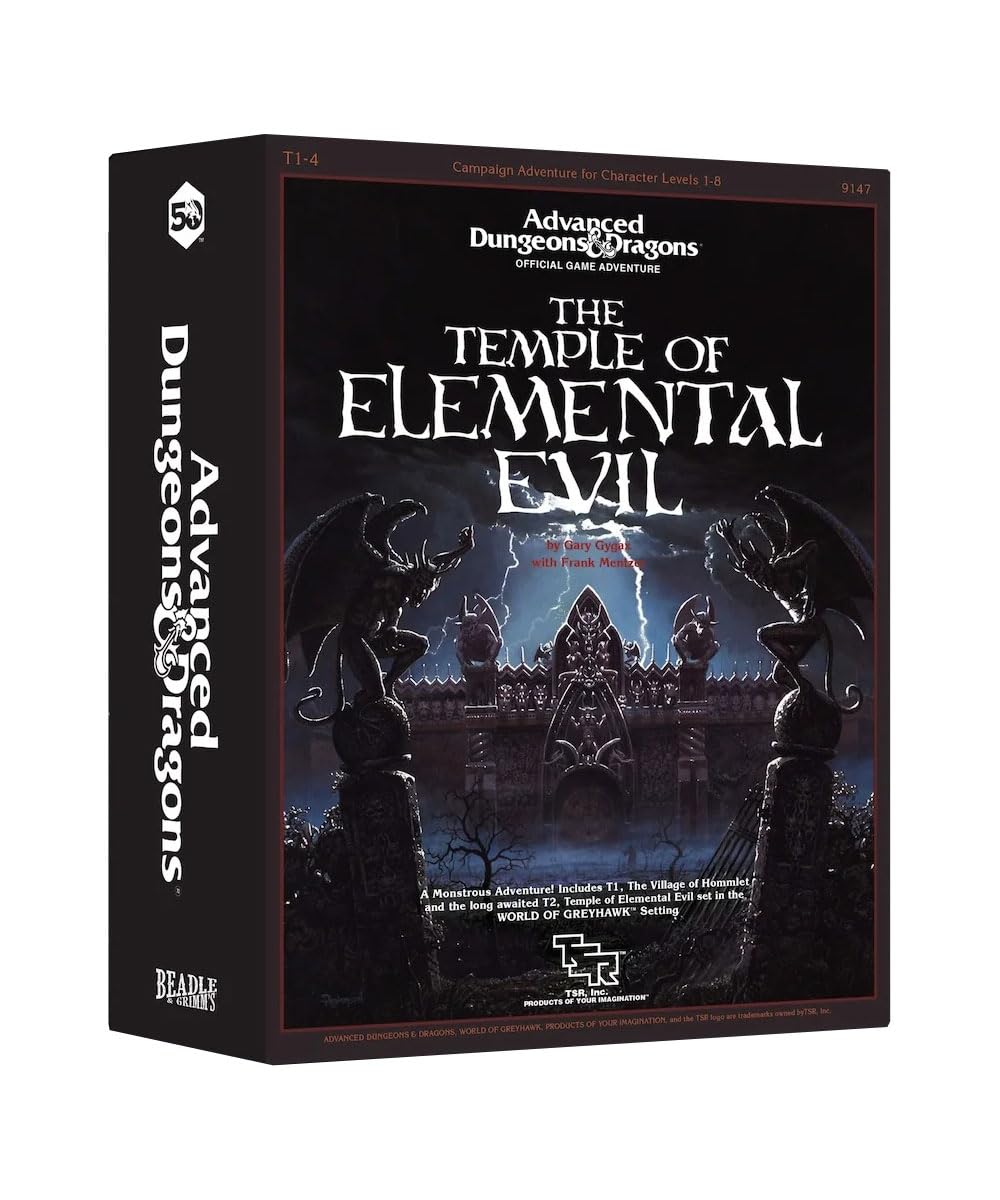 D&D Classic Module Dice Set: The Temple of Elemental Evil
