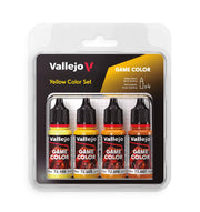 Vallejo - Yellow Color Set | Game Color | Contains 4 Bottles x 18 ml (0.60 fl.oz.)
