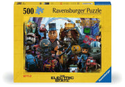 Ravensburger The Electric State: Drones Never! Bots Forever! 500 Piece Jigsaw Puzzle | Premium Quality Made in Europe | FSC Certified Materials