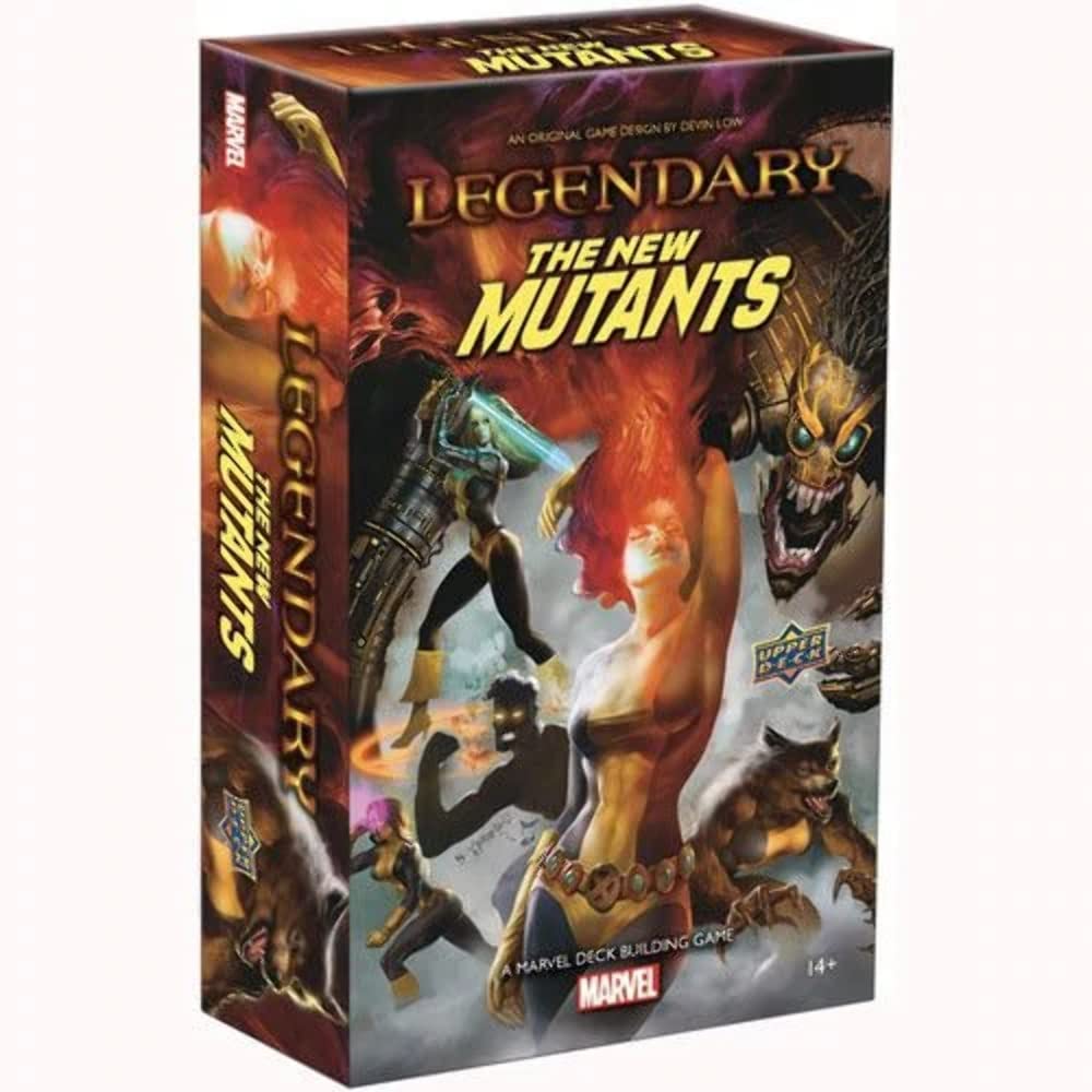 Upper Deck 2020 Legendary: New Mutants. A Marvel Deck Building Game Expansion, Multicolor 6.0" L x 4.0" W x 1.0" H