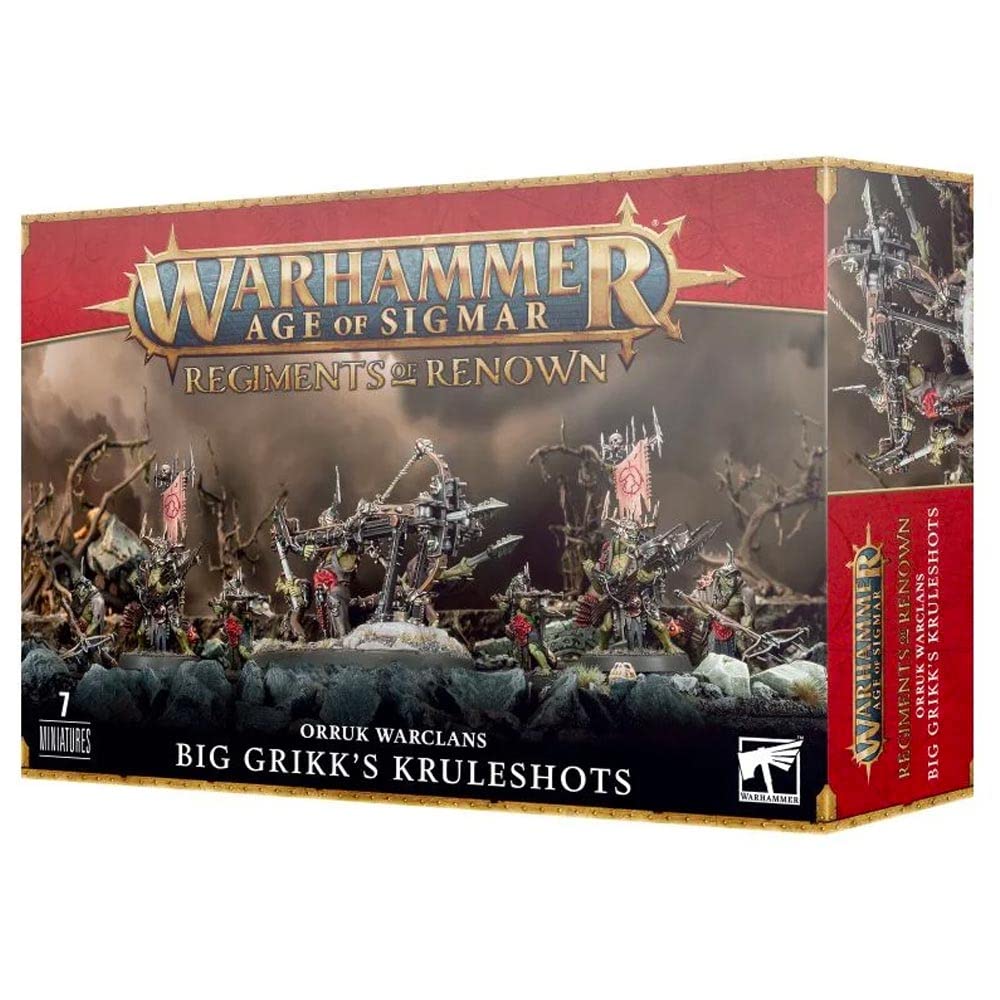 Orruk Warclans Big Grikk's Kruleshots