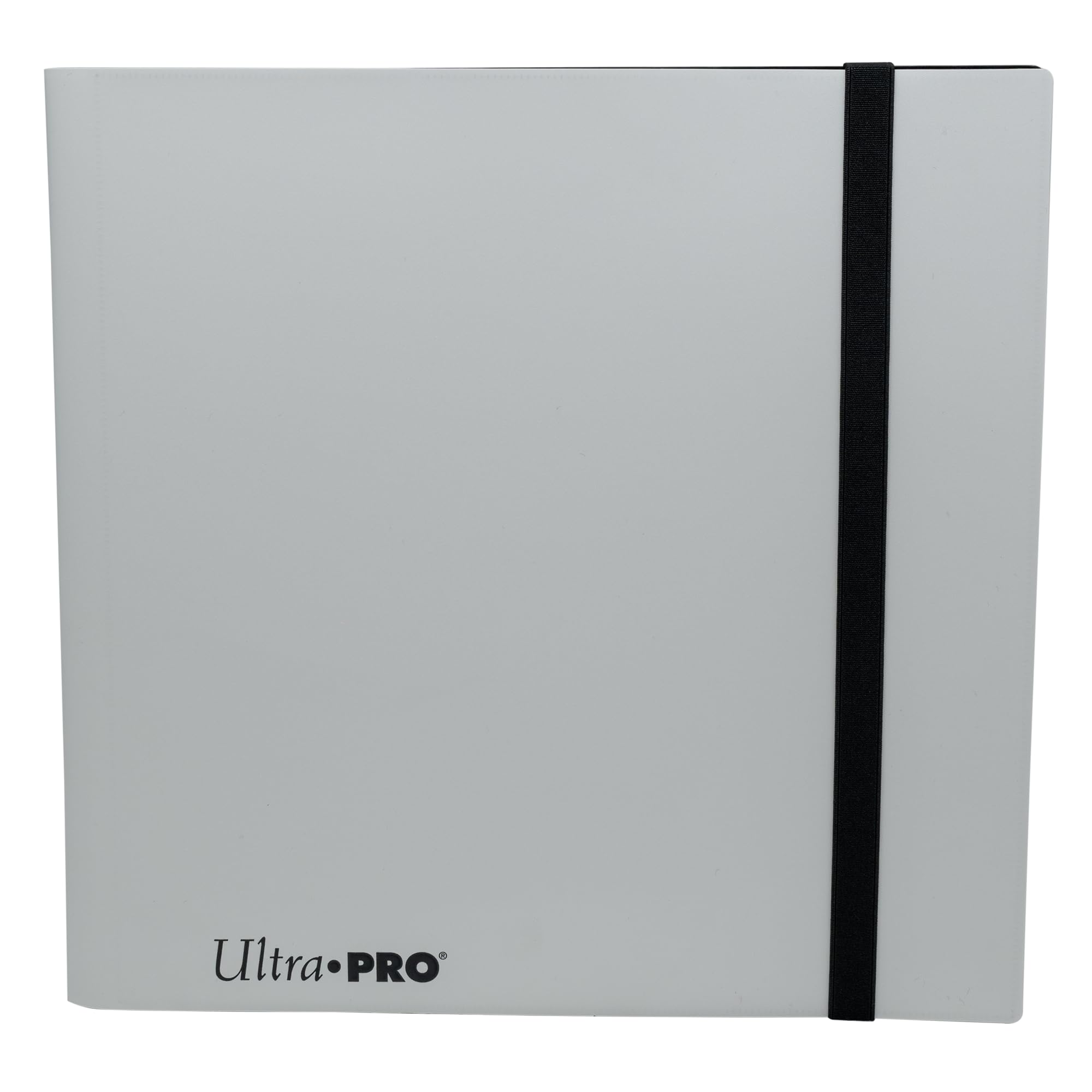 Ultra Pro - Eclipse 12-Pocket Arctic White PRO-Binder for 480 Cards Standard Size Cards, Protects Collectible Cards, Gaming Cards and Sports Cards In Ultra PRO Deck Protector Sleeves