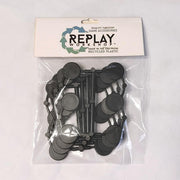 Recycled Plastic Miniatures Bases 1" Round by Replay Workshop