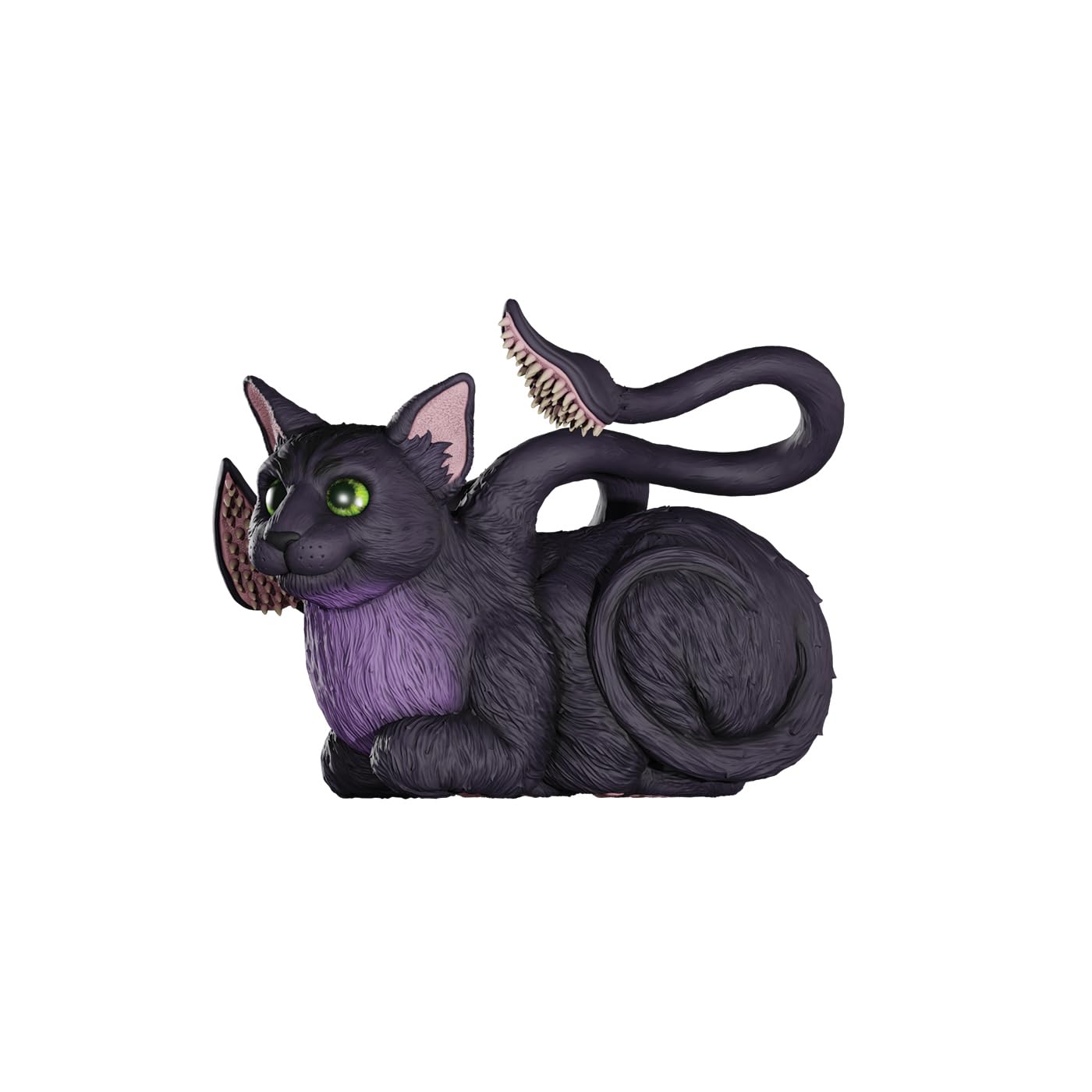 WizKids D&D Replicas of The Realms: Displacer Beast Kitten Life-Sized Figure | Dungeons and Dragons