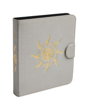 Dragon Shield: Roleplaying Spell Codex: Ashen White – Compatible with Official DND Spell Cards – Dry Erase Marker and 5e Compatible Spell Slot Tracker Included