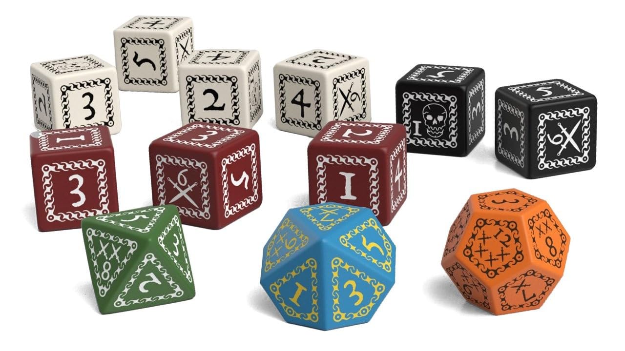 Free League Publishing Forbidden Lands: Custom Dice Set