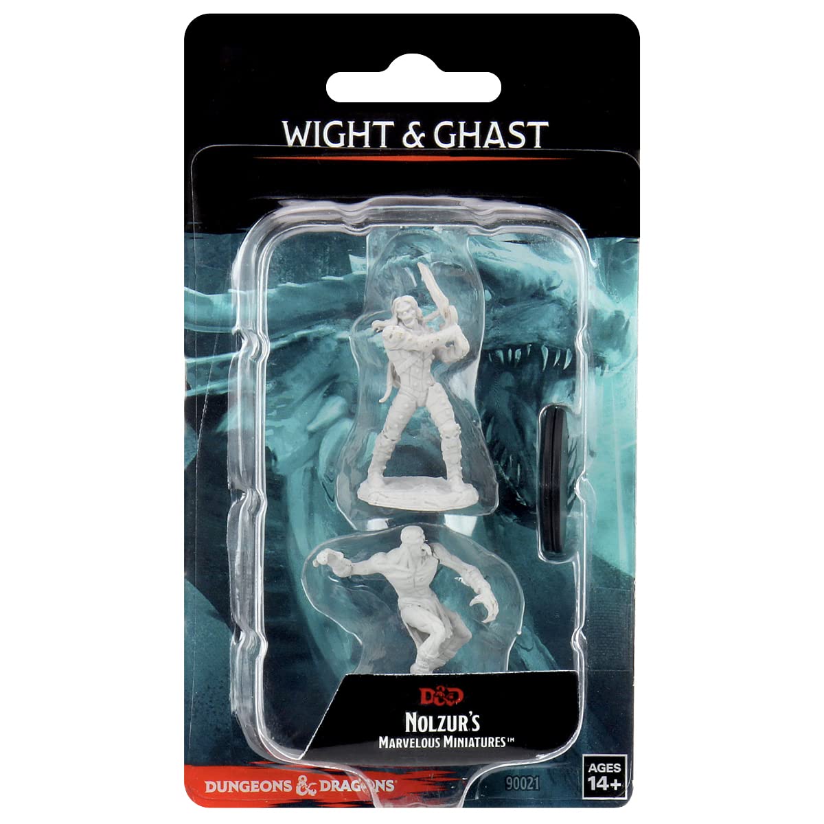 D&D: Nolzur's Marvelous Minis: Wight & Ghast W11 (Unpainted)