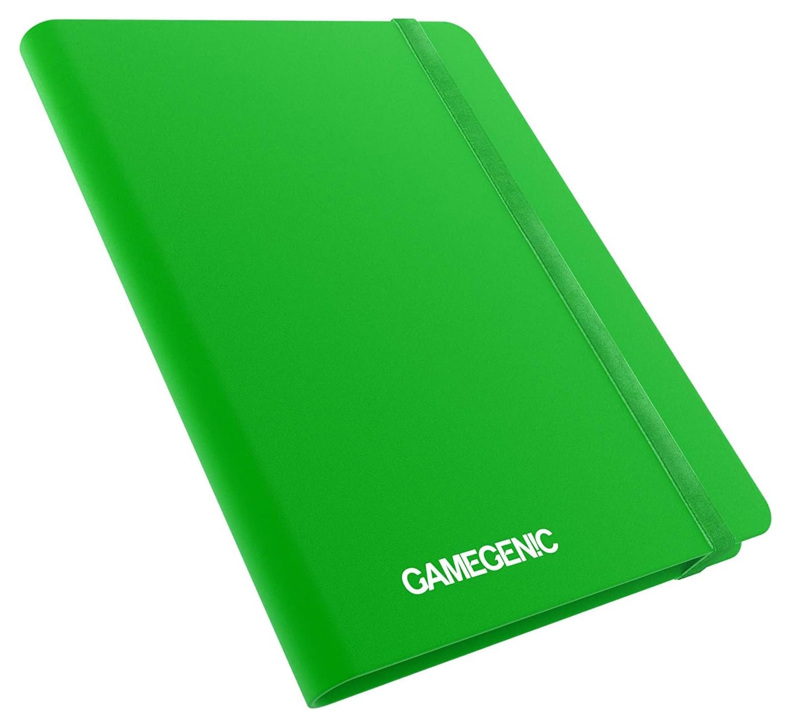 Casual Album 18-Pocket | Organize Standard and Japanese Size Collectible Cards | Premium Card Game Protector | Holds up to 360 Cards | Ideal for Playset Collections |Green Color | Made by Gamegenic