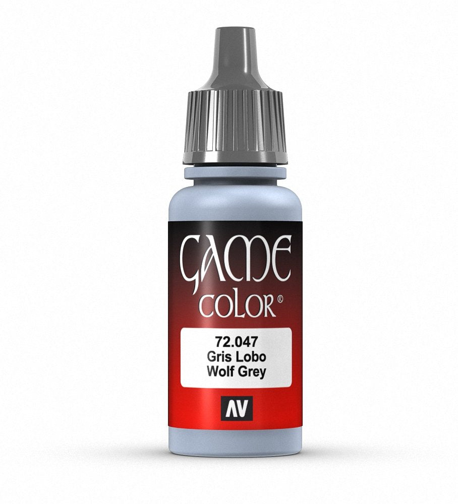 Vallejo Game Color Wolf Grey Paint, 18ml