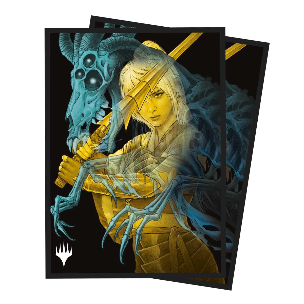 Ultra Pro - Duskmourn 100ct Deck Protector Sleeves for MTG - Features Artwork of The Wandering Rescuer