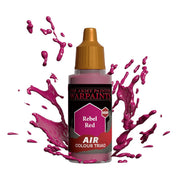 The Army Painter Warpaints Air Rebel Red - Water Based Airbrush paint – acrylic paint and primer for Tabletop Roleplaying, Boardgames, and Wargames Miniature Model Painting