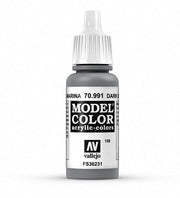 Vallejo Dark Sea Grey Model Color Paint, 18ml
