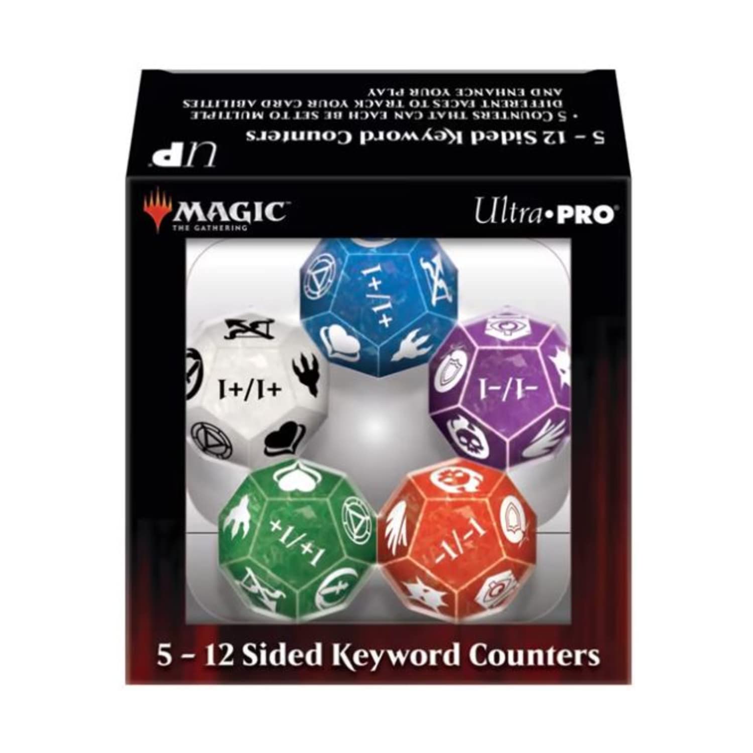 12-Sided Keyword Counters - Ultra Pro for Magic:The Gathering
