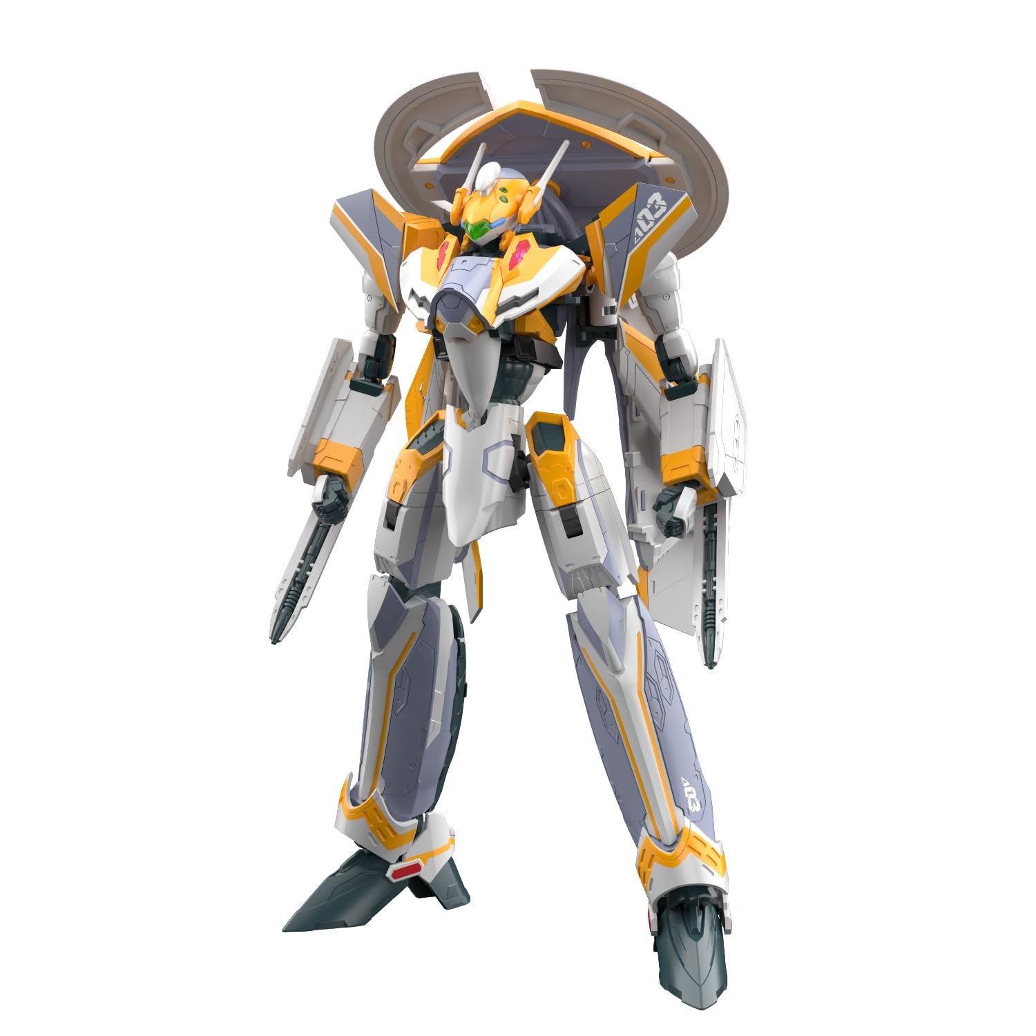 Bandai Spirits HG Macross Delta VF-31E Siegfried (Chuck Mustang Machine) 1/100 Scale Color-Coded Plastic Model