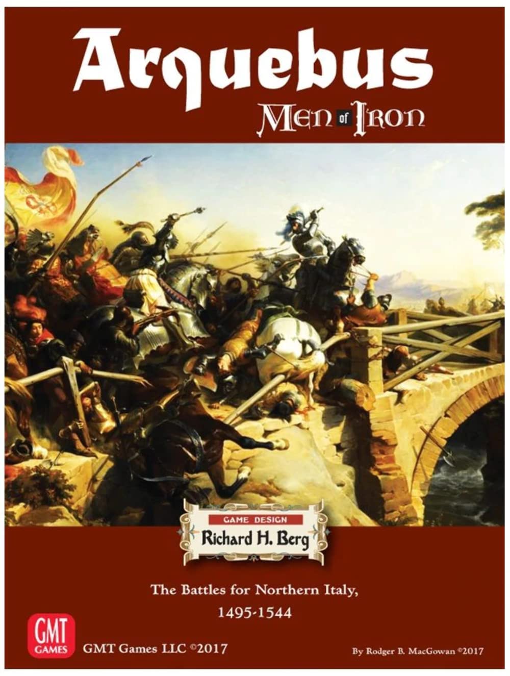 GMT Games Arquebus: Men of Iron Volume IV - Battles for Northern Italy 1712