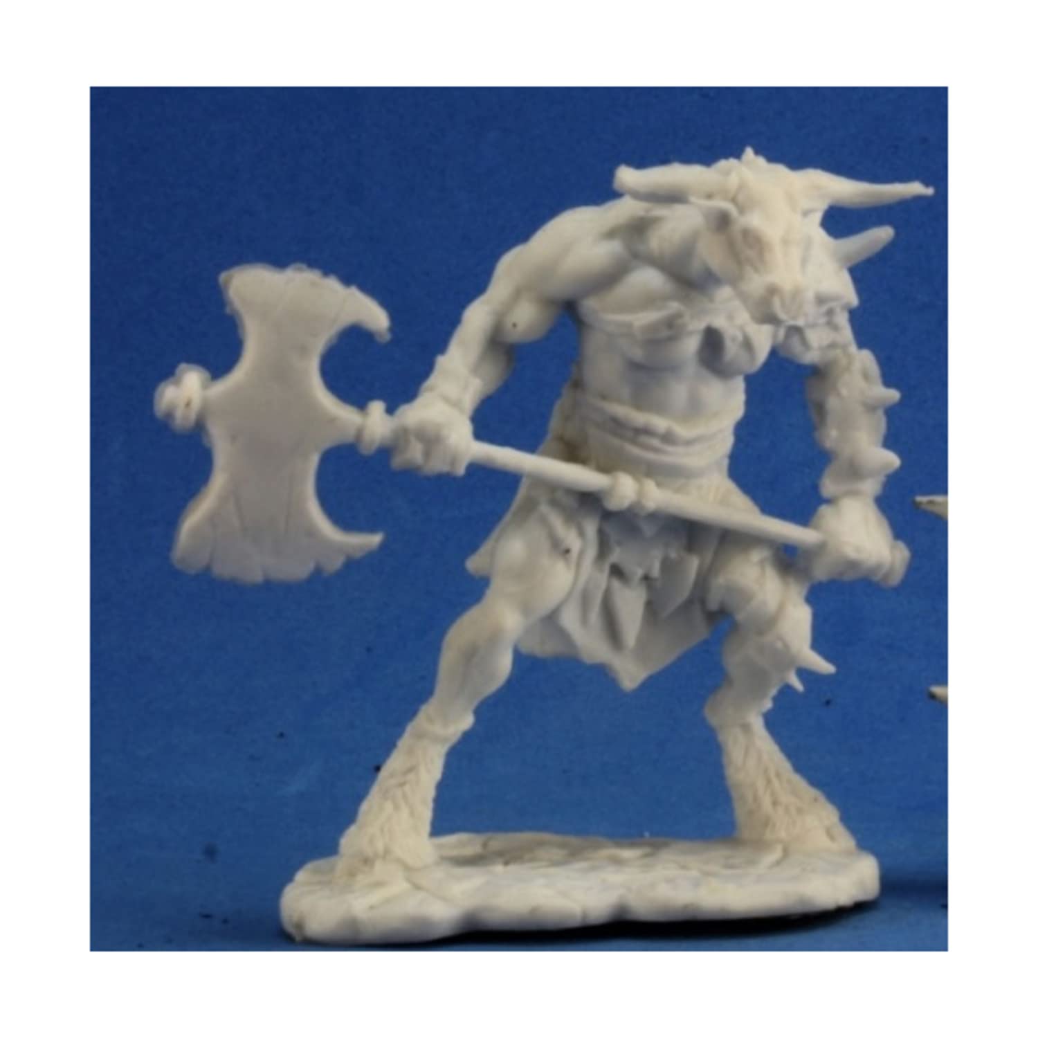 Reaper RPR77251 Bones Bloodhoof, Minotaur Barbarian Miniature