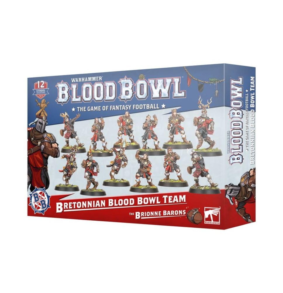 Games Workshop Blood Bowl: Bretonnian Blood Bowl Team - The Brionne Barons