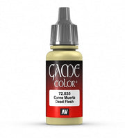 Vallejo Game Color Dead Flesh Paint, 18ml